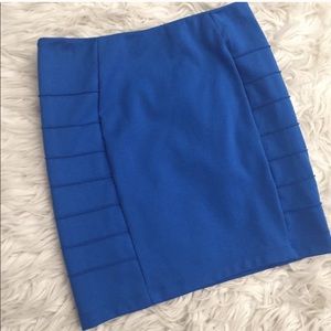 New without Tags Blue mini skirt